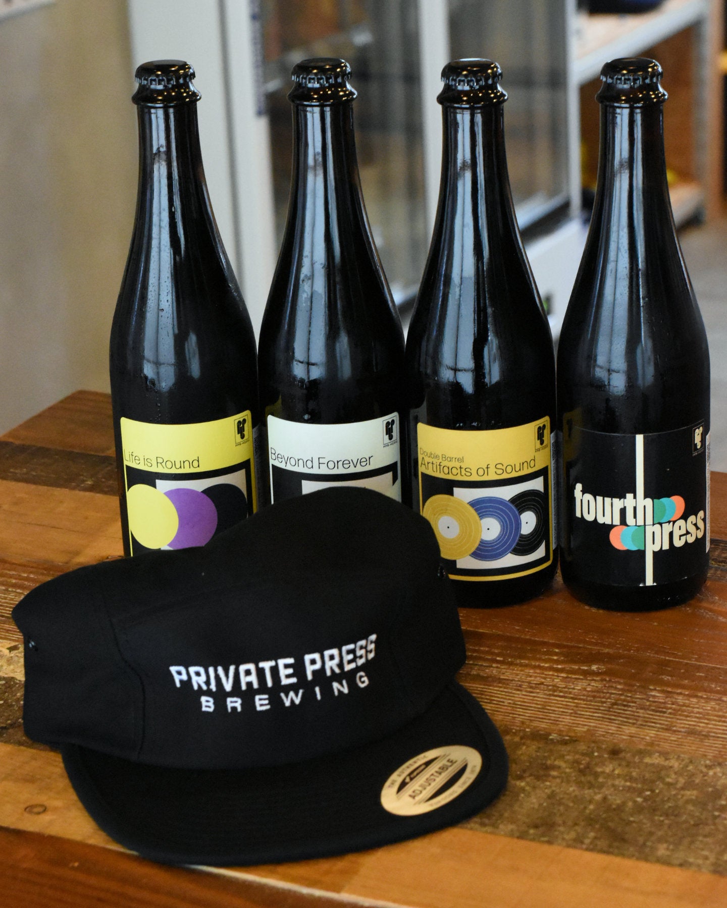 Private Press Hat & Bottle Set